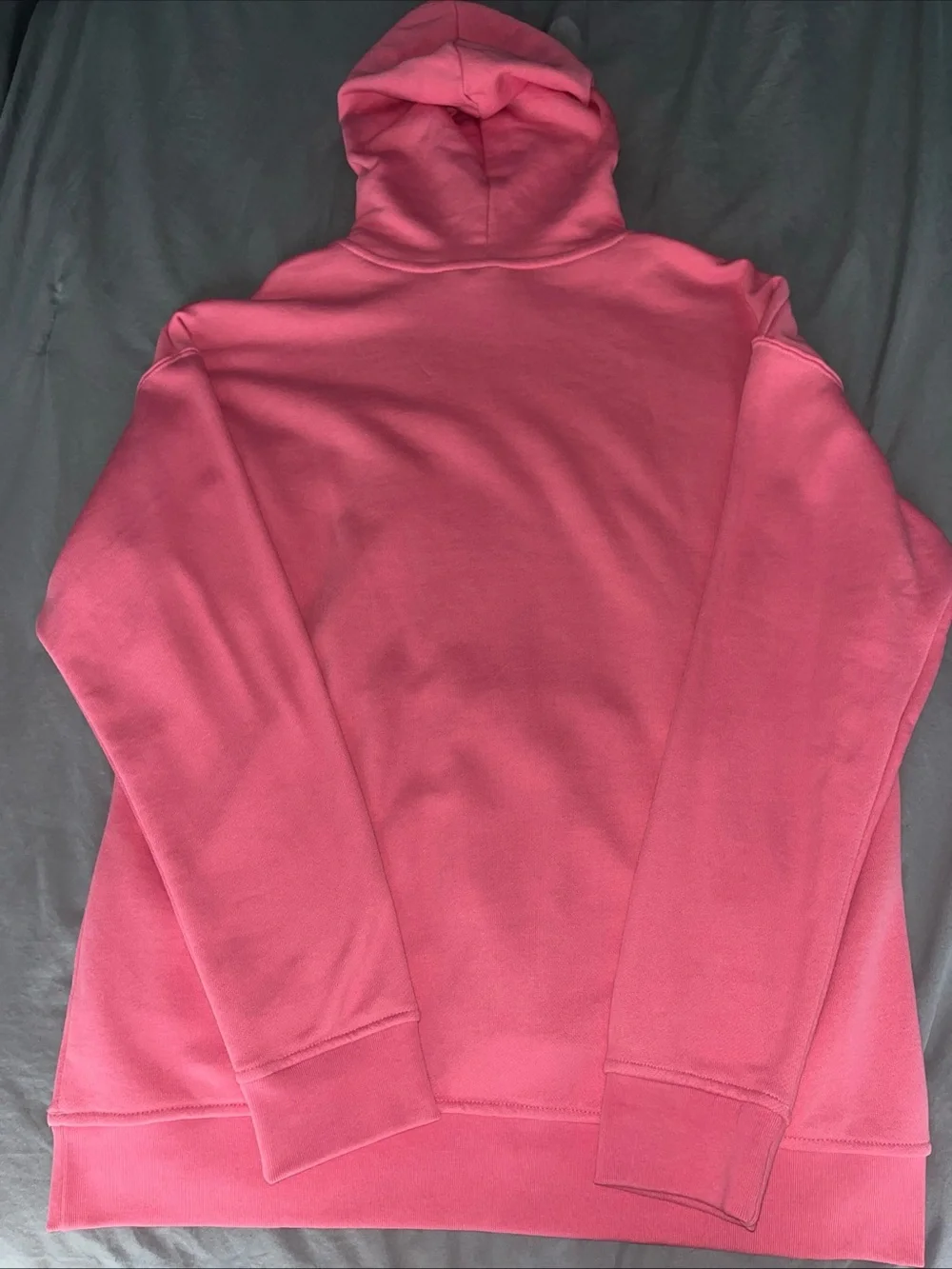 adidas Pink Hoodie with White Logo